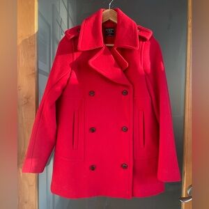 Abercrombie Wool Peacoat Size S